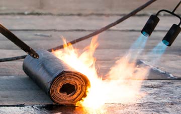 Bank Houses asphalt flat roofing repairs