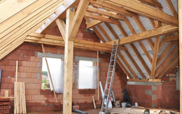 Bank Houses attic trusses