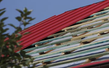 Bank Houses corrugated roofing costs