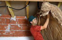 Bank Houses tapered roof insulation